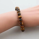 Tiger Eye Crystal Healing Bracelet — Pack of 2 | Attracts Wealth & Confidence | Unisex