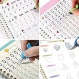Magic Practice Copybooks for Kids — Set of 5 | Reusable with Magic Pen & Refills | Ages 3+